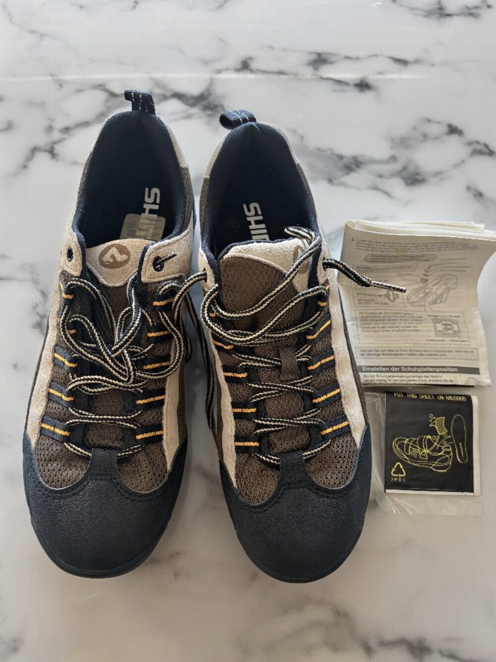 Shimano SH-M033 MTB SPD Mountain Bike Shoes Size 9 Near New Accessories